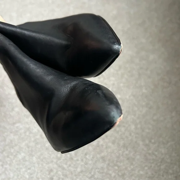 Franco Sarto knee high black boots, size 6.5 - Picture 4 of 5